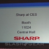 thumbs CES 2009 Sharp Press conference29
