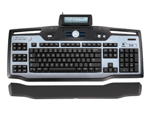 Logitech Keyboard with LCD Screen Logitech Keyboard1