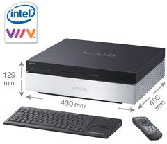 Sony Vaio VGX XL100 Viiv media PC Vaio VGX-XL100
