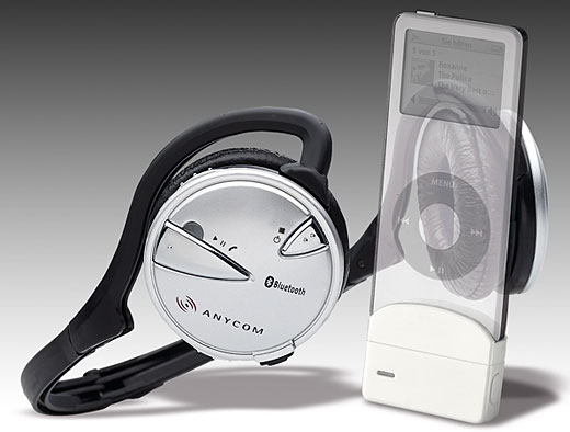 Anycom Bluna Bluetooth Wireless Solution For Ipods Anycom BluNa Bluetooth Wireless Solution for iPods