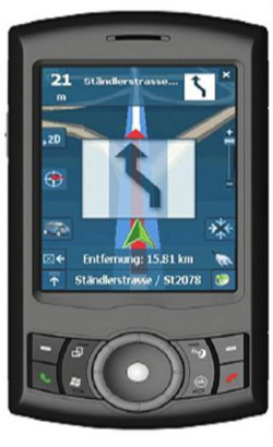 HTC Artemis PDA Phone With Integrated GPS artemis-gps-939