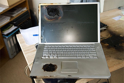 burnt powerbook