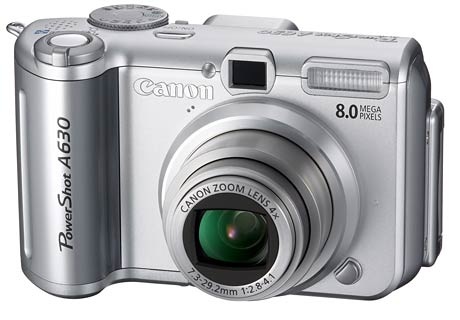 Canon Announced the PowerShot A710 IS, A640 and A630 powerhot a630