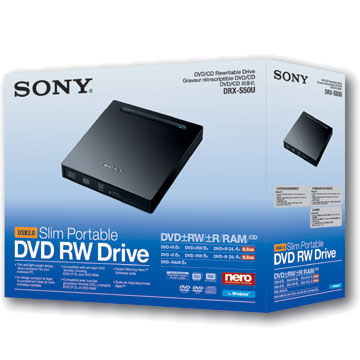 New Sony DVD/CD Multi-format Rewritable Drives
