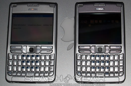 Cingular, Nokia introduce Nokia E62 e61 e62 comparison2a