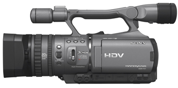 sony hdr fx7 left vanity