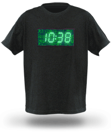 T shirts will reveal your geekiness clock shirt
