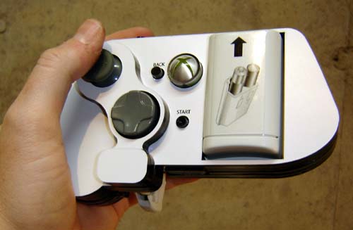 Single Left Handed Wireless Xbox 360 Controller front_final1