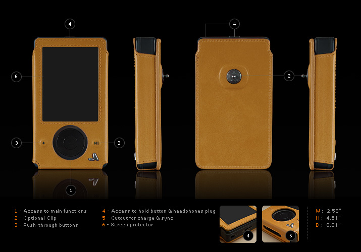 Vajas Zune Collection 1,000 Customizable Cases main1