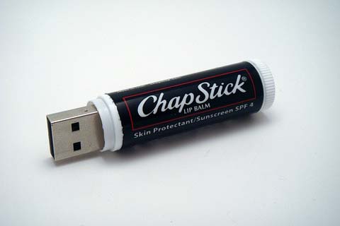 Chapstick for your PC Chapstick USB
