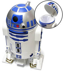 R2-D2 talks trash R2D2 trash
