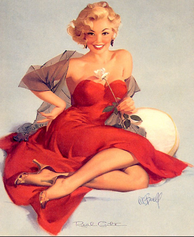Beauty is no longer in the eye of the beholder pinup gal-small