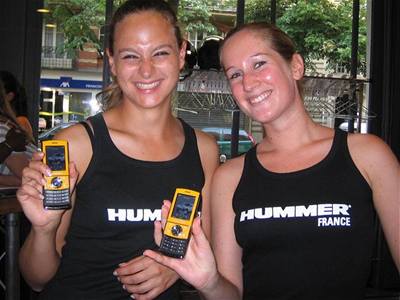 The Hummer HT1 fashion phone