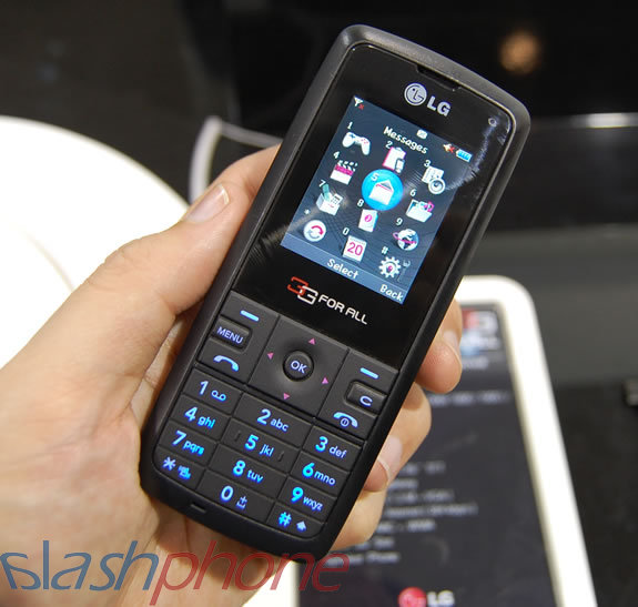 The LG KU250 debut across the globe The LG-KU250 3G for All debut across the globe