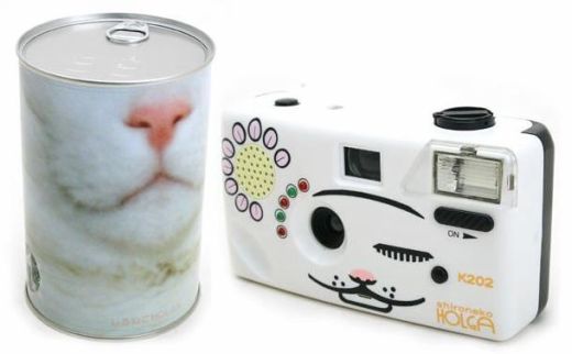 Holga K202 Cat Camera 35mm camera that meowwww! Holga K202 Cat Camera - I heard Meowwww!