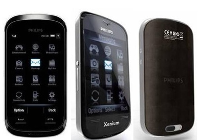 philips xenium x800 touchscreen phone