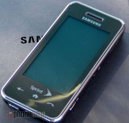 Samsung Instinct unboxing and hands on video instinct pm 421x400