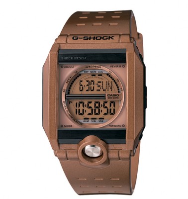 Casio G Shock G8100A 5 goes for an antique look g8100a 5 xlarge 378x400