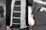 Solar Powered Necktie is a stylish statement; clever charging station
