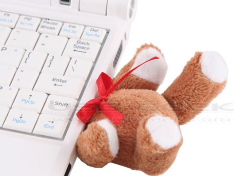Teddy Bear Flash Drive now available teddy bear usb2 480x360