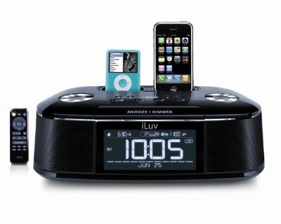 iLuv announces Dual Dock Alarm Clock for iPhone 3G text