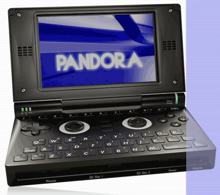 Pandora gaming handheld up for pre order 9 30 08pandora