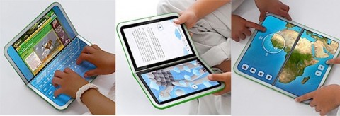 Could a foldable, dual screen netbook be in Apples future? brick wishful 480x164