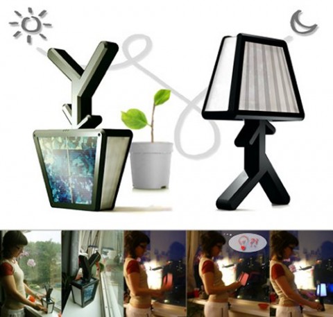 Spark Lamp concept shows your energy consumption designzen spark 480x457