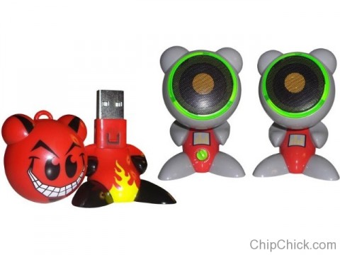 U.B. Funkeys USB Drive and Speakers a Target exclusive funkeyusb 480x360