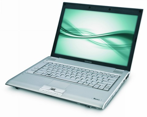Toshiba Portege A600 and Tecra R10 now available 10 14 08 tecra r10 480x384