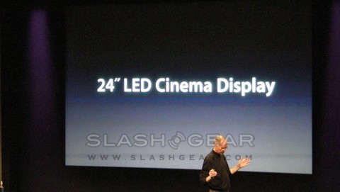 New 24 inch Apple Cinema Display announced apple event 2 26