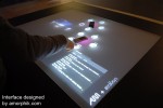 atracTable Custom Multitouch Surface: video demo