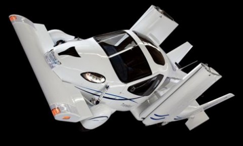 Terrafugia Transition is drivable airplane flyingcar 480x288