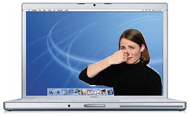 smelly apple macbook pro
