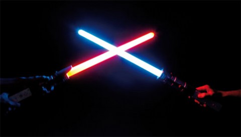 Thrustmaster Glo Saber Duo Pack brings the Force to the Wii wii lightsaber accessory 480x273