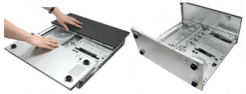 ASUS VENTO TA F Foldable Chassis is shipped flat packed 20081031 a 1 480x183