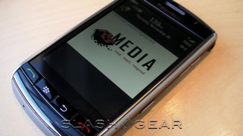 BlackBerry Storm OS 5.0 firmware officially released