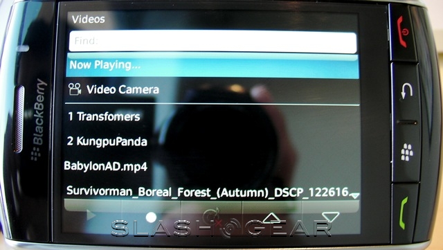 BlackBerry Storm for Verizon review part 2