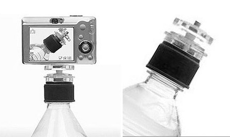 Bottle Cap Tripod is McGuiver ish solution to shaky pictures bottle cap tripod