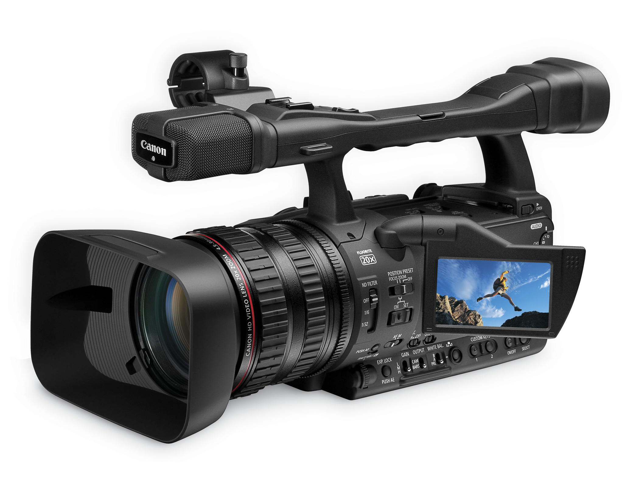 Canon XH A1S And XH G1S 1080p 24 HighDef Camcorders SlashGear