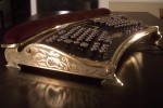Datamancer Ergo Steampunk ergonomic keyboard
