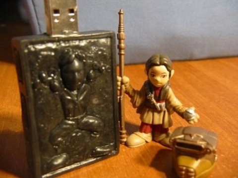 Han Solo Carbonite USB Drive is cute han 480x359