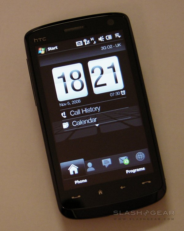 HTC Touch HD SlashGear Review: Part 1