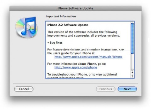 iPhone firmware update 2.2 in 10 days? iphone 202 firmware update 480x349