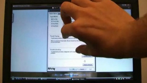 N-trig and Fujitsu working on multitouch displays for 10+ fingers