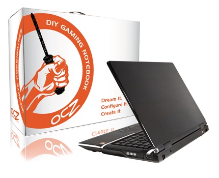 ocz 15 inch diy gaming notebook 1