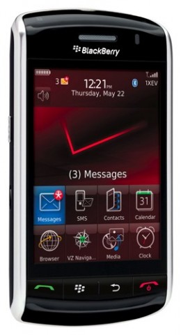 verizon wireless blackberry storm 260x480