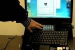 Fujitsu N7010 and Secondary Display gets caught on video