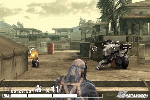 Screenshot de Metal Gear Solid Touch