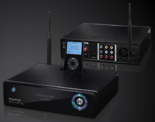 Multifunctional MvixPVR boasts an iPod dock mvix mvixpvr